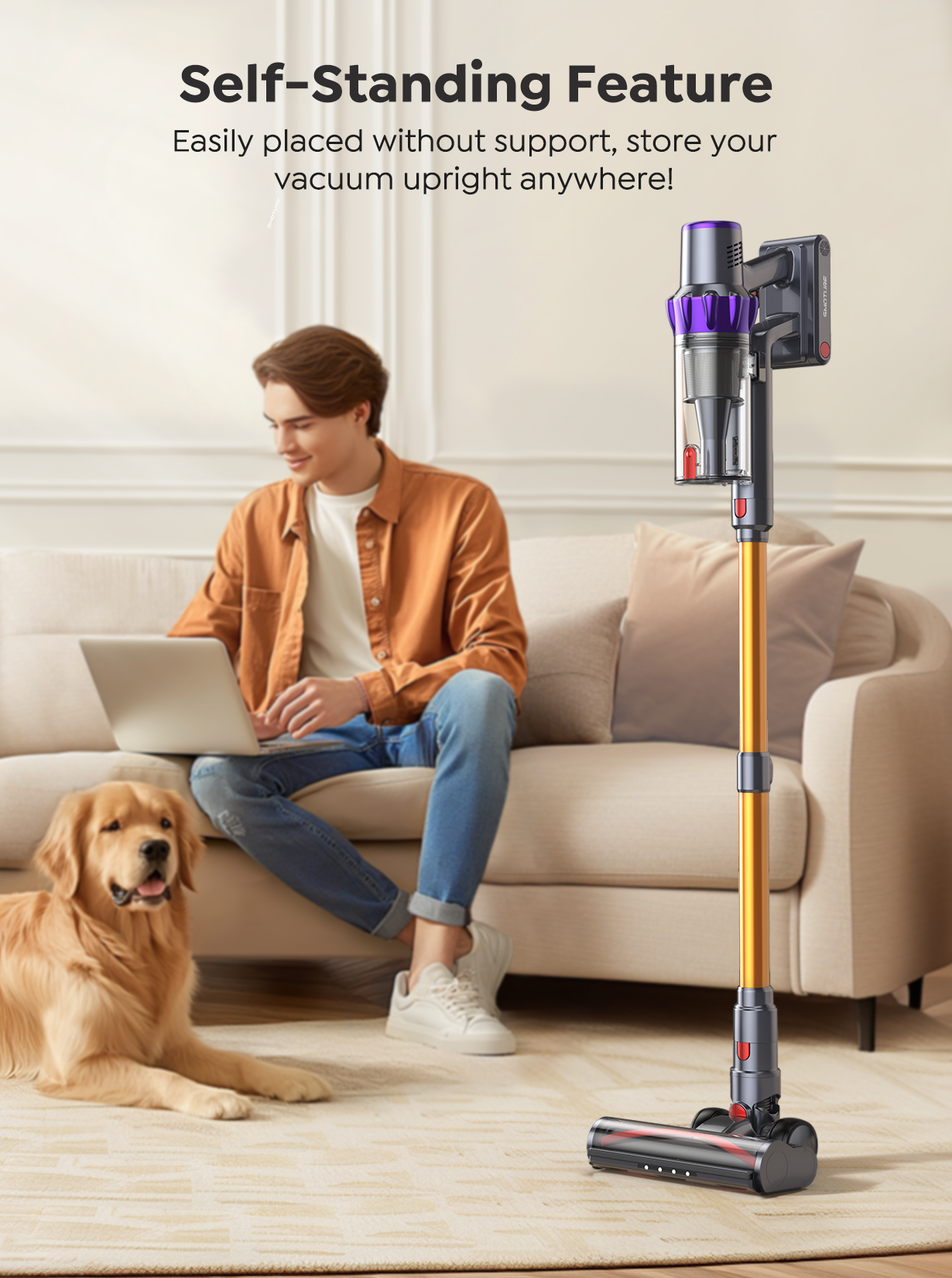 SMOTURE VC80 Cordless Vacuum Cleaner