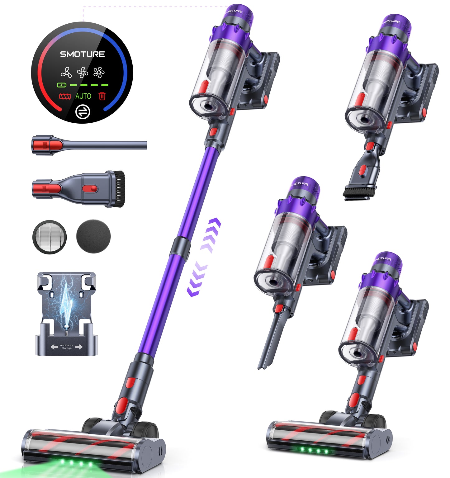 SMOTURE Cordless Vacuum Cleaner VAC02